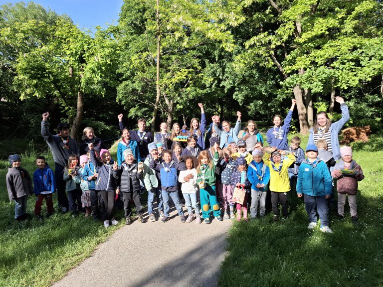 Die Biberbezirksaktion 2025- Willie der Wasserbiber lädt zum Rennen