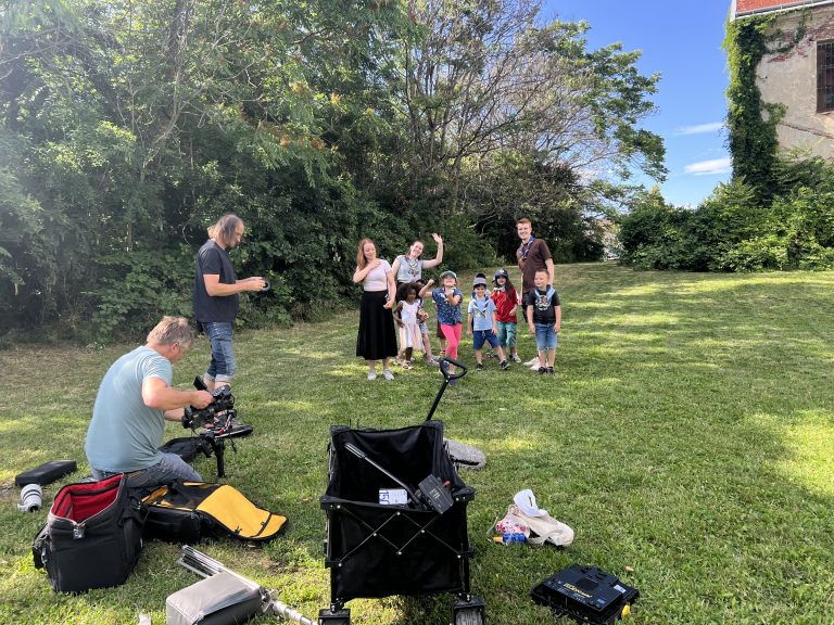 ORF zu Besuch bei den Bibern